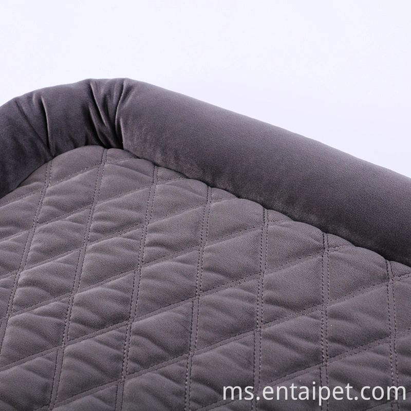 Aksesori haiwan peliharaan kain beludru lembut tikar haiwan kesayangan yang selesa